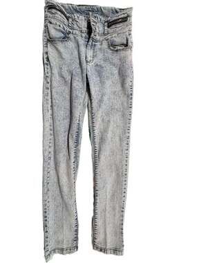 C'est Toi Jeans USA Acid Wash High Waisted Skinny Jeans Size 13 junior